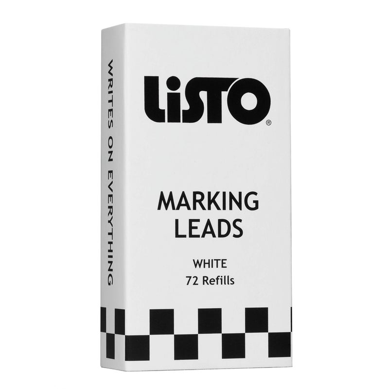 Listo Pencil Company - Refill Marking Lead, White, 72 count - Image 1